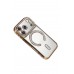 İPhone 17 Pro Max Joke Simli Magneticsafe Kılıf - Gold