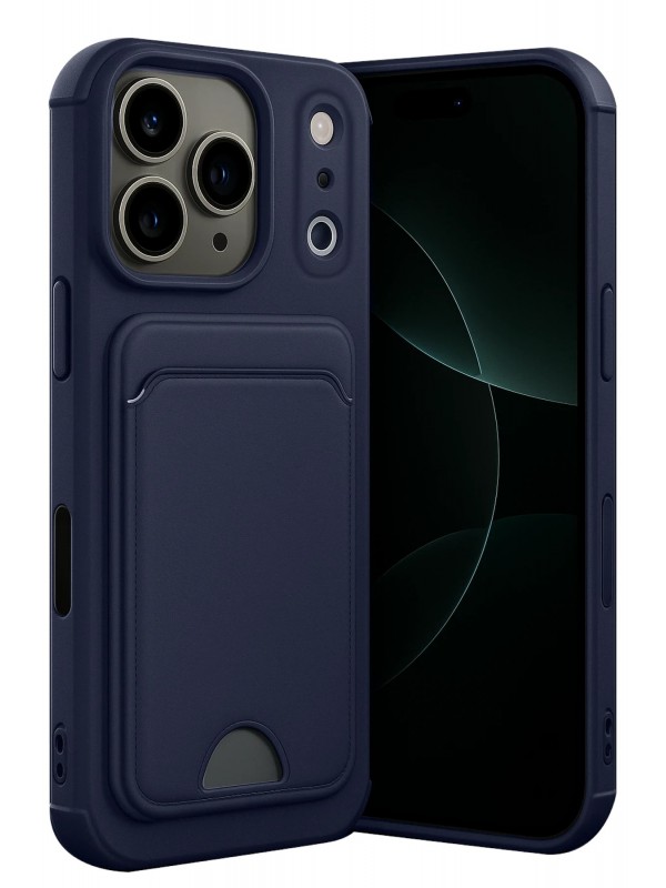 İPhone 17 Pro Max Kelvin Kartvizitli Silikon - Lacivert… İPhone 17 Pro Max Kelvin Kartvizitli Silikon - Lacivert…