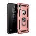 Yüzüklü İPhone XR Kılıf Sofya Silikon Kapak - Rose