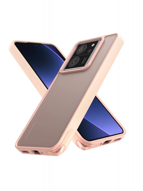 Mi 13T Kılıf Elegant Kapak - Pudra… Mi 13T Kılıf Elegant Kapak - Pudra…