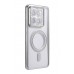 Gümüş Mi 14T Pro Joke Simli Magneticsafe Kılıf -