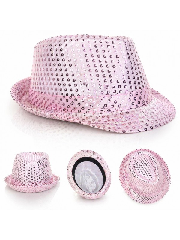 Pembe Payetli Disco Parti Şapkası Yetişkin Işıltılı… Pembe Payetli Disco Parti Şapkası Yetişkin Işıltılı…