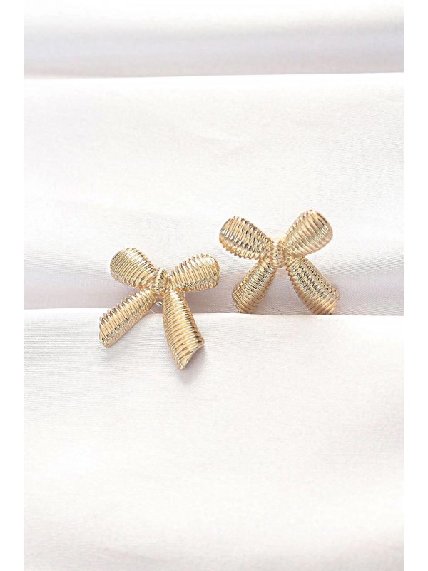 Küpe Pirinç Gold Renk Fiyonk… Küpe Pirinç Gold Renk Fiyonk…