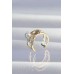 Küpe Pirinç Gold Renk İncili Ahtapot Earcuff