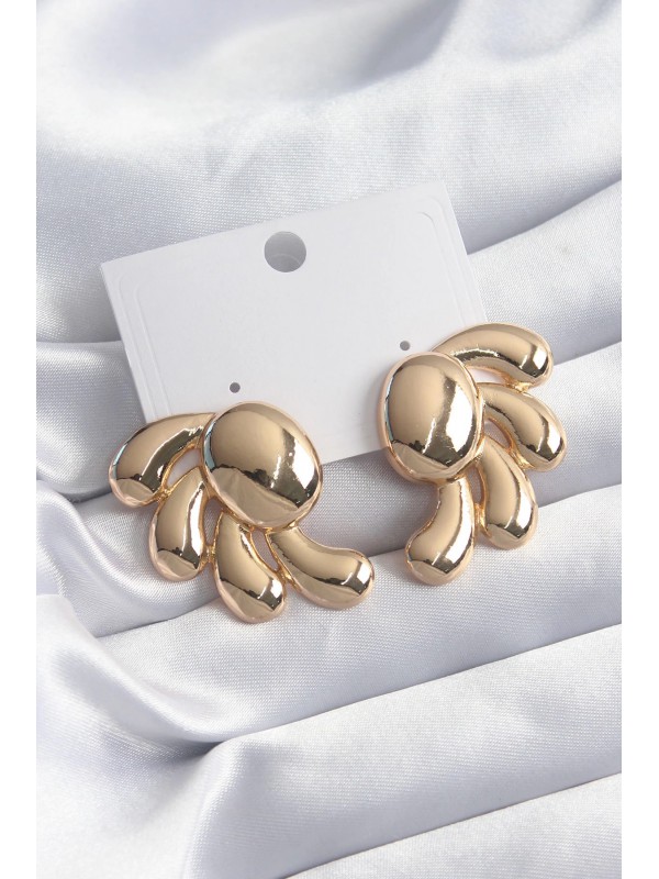 Kadın Küpe Pirinç Gold Renk&hellip;