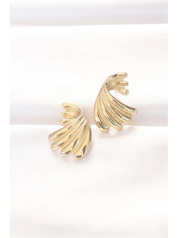 Küpe Pirinç Gold Renk&hellip;