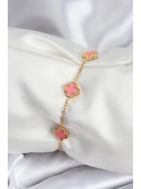 Çelik Kadın Bileklik 316L Gold Renk Pembe Baby Boy… Çelik Kadın Bileklik 316L Gold Renk Pembe Baby Boy…