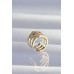 Küpe Pirinç Gold Renk Yonca Earcuff Küpe Pirinç Gold Renk Yonca Earcuff