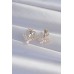 Küpe Taşlı Pirinç Gold Renk Zirkon V
