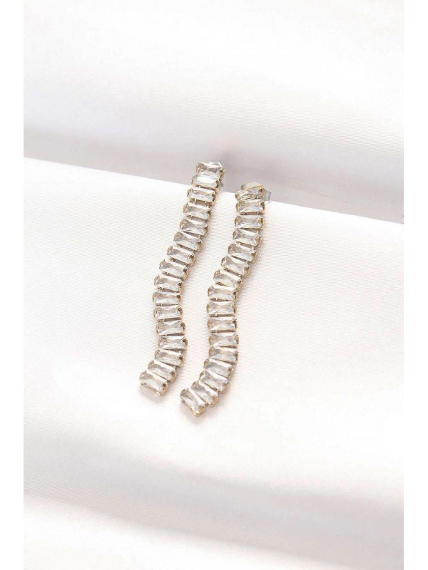 Çelik Küpe 316L Gold Renk Su Yolu&hellip;