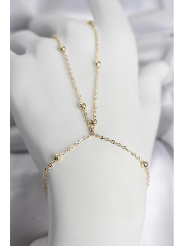 Çelik Kadın 316L Gold Renk Top Zincirli Şahmeran&hellip;