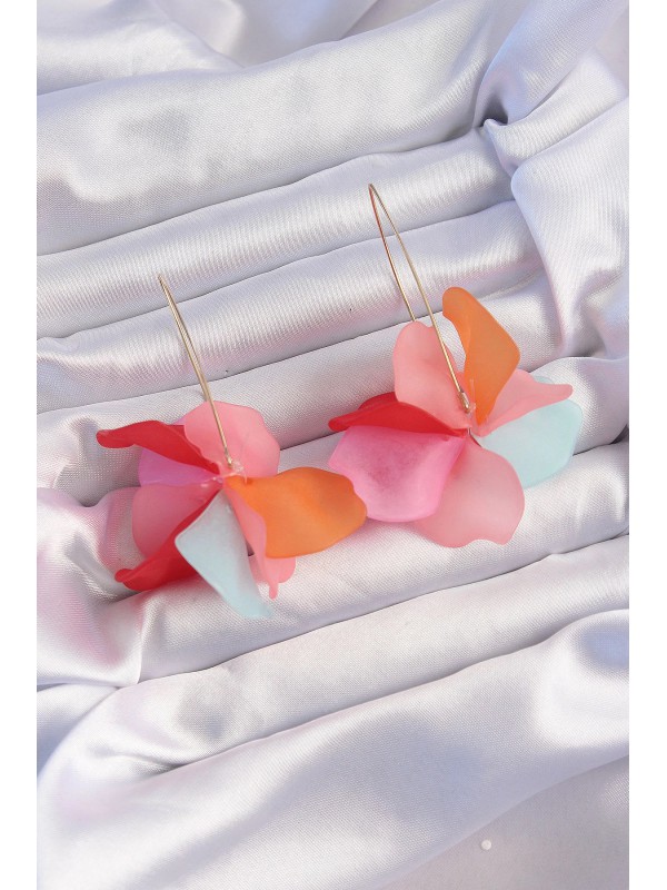 Küpe Pirinç Karışık Soft Renkli Flora&hellip;