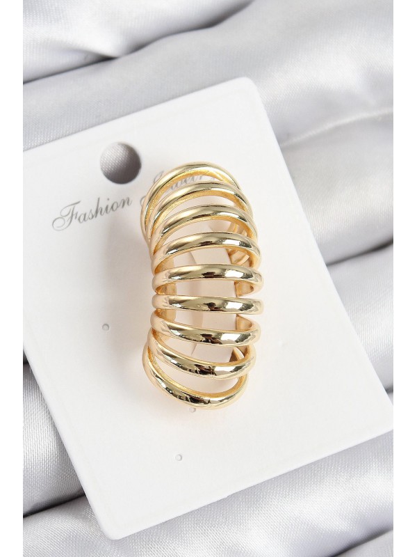 Küpe Pirinç Yay Gold Renk Sağ Kıkırdak&hellip;
