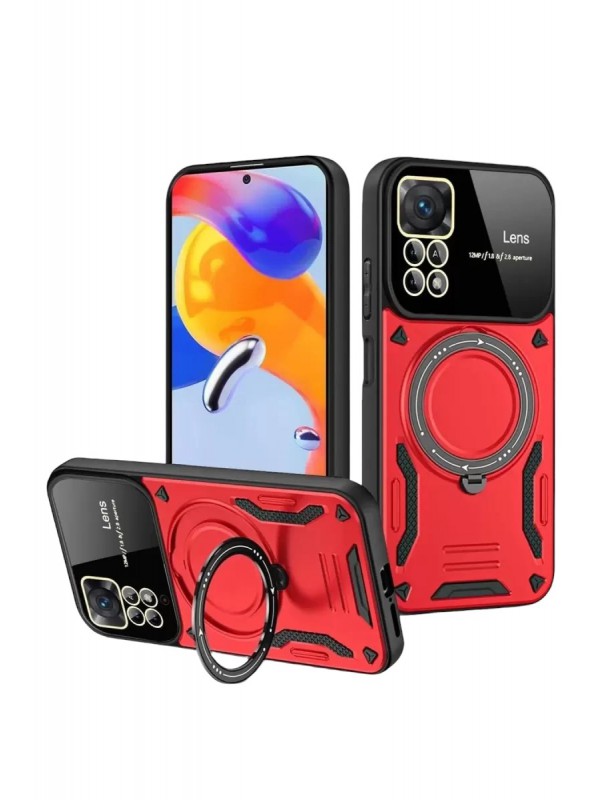 Realme 11 Pro Plus Joy Lens Standlı Kapak - Kırmızı… Realme 11 Pro Plus Joy Lens Standlı Kapak - Kırmızı…