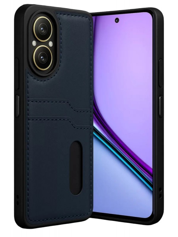 Realme 12 Lite Kılıf Sara Kartvizitli Deri - Lacivert… Realme 12 Lite Kılıf Sara Kartvizitli Deri - Lacivert…