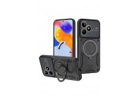 Realme C53 Kılıf Joy Lens Standlı Kapak - Siyah