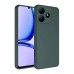 Realme C61 Kılıf First Silikon - Koyu Yeşil Realme C61 Kılıf First Silikon - Koyu Yeşil