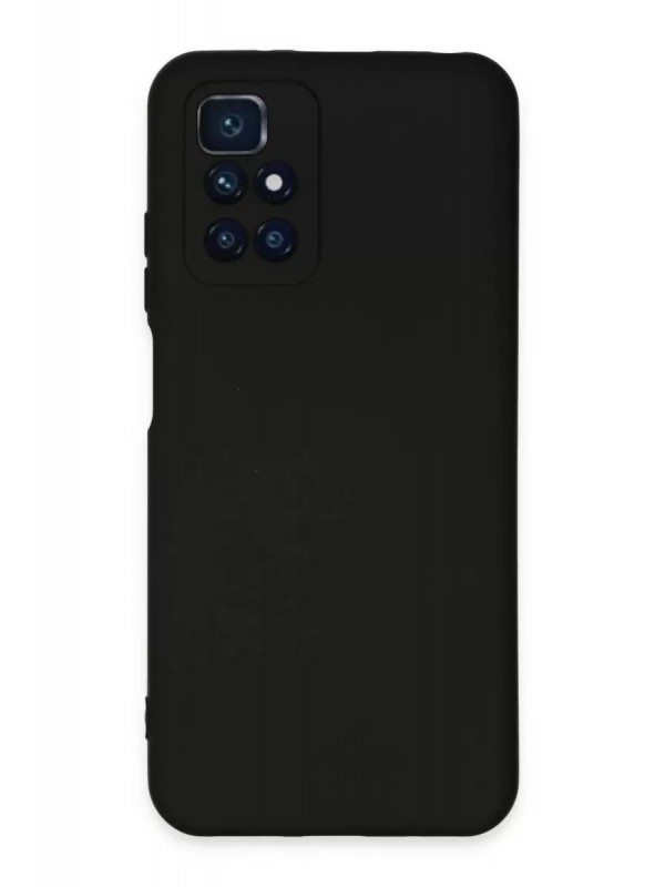 Redmi 10 2022 Kılıf Nano İçi Kadife Silikon - Siyah&hellip;