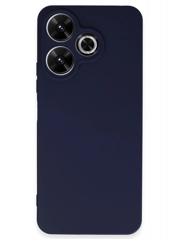 Redmi 13 4G Kılıf First Silikon - Lacivert&hellip;