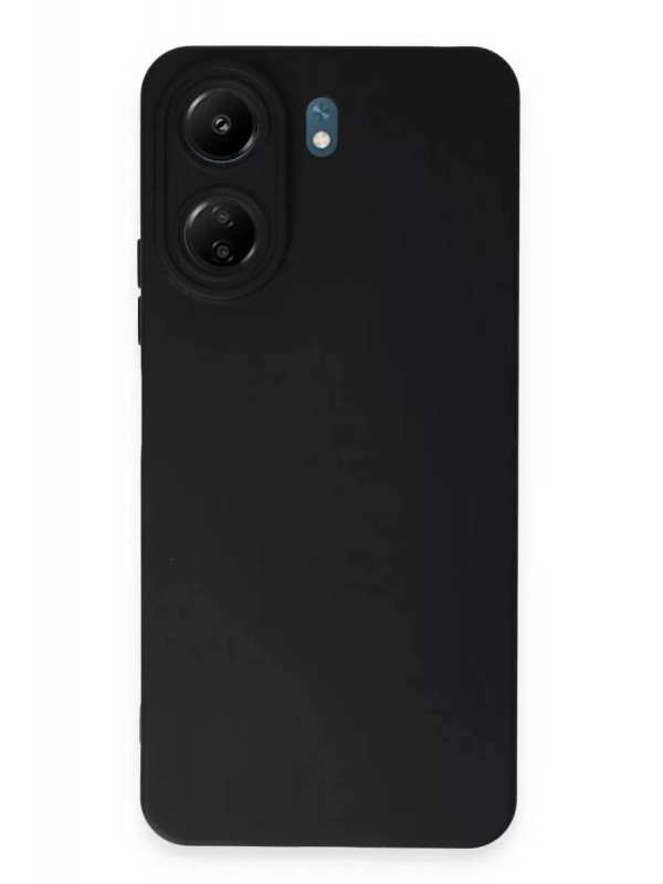Redmi 13C Kılıf Nano İçi Kadife Silikon - Siyah&hellip;