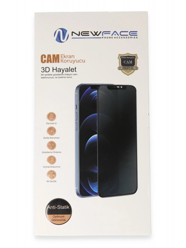Redmi 15 4G 3D Antistatik Hayalet Cam Ekran Koruyucu -&hellip;