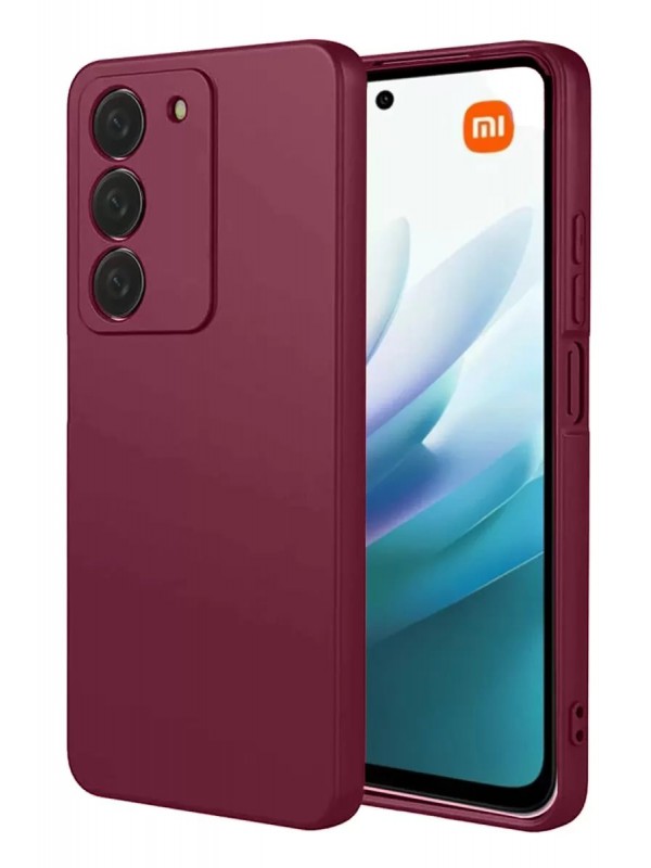Redmi 15 4G First Silikon - Bordo&hellip;