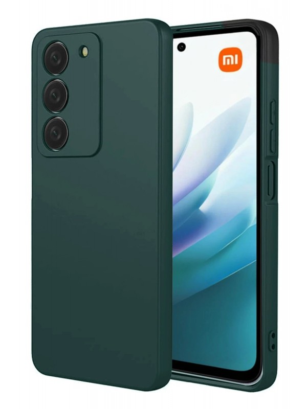 Redmi 15 4G First Silikon - Koyu Yeşil&hellip;