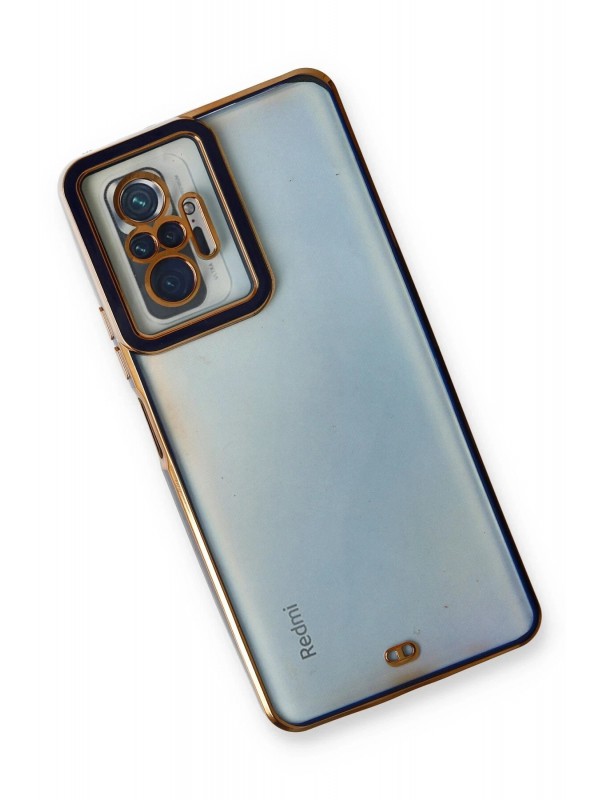 Redmi Note 10 Pro Kılıf Liva Lens Silikon - Mavi&hellip;