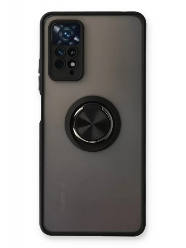 Yüzüklü Redmi Note 11 Pro Kılıf Montreal Silikon Kapak&hellip;