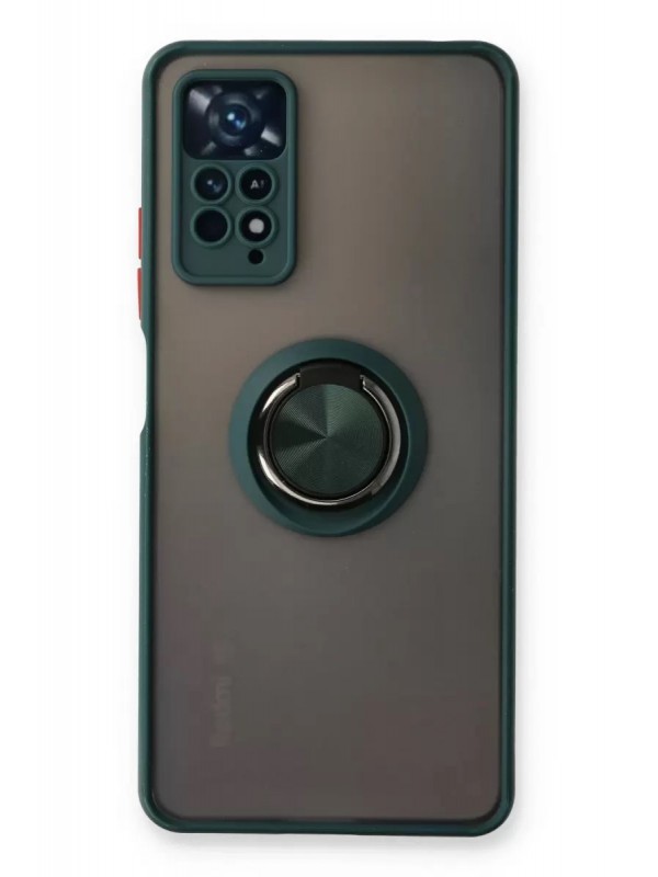 Yüzüklü Redmi Note 11 Pro Kılıf Montreal Silikon Kapak&hellip;