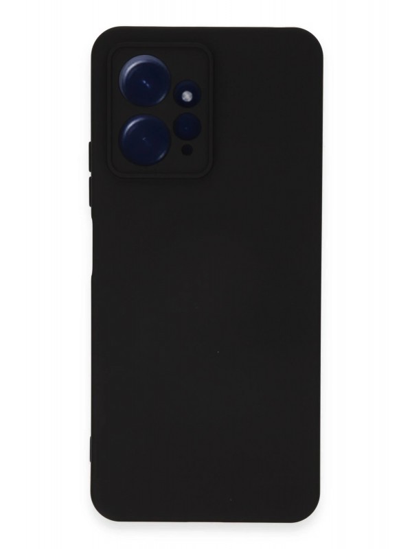 Redmi Note 12 4G Kılıf Nano İçi Kadife Silikon - Siyah&hellip;