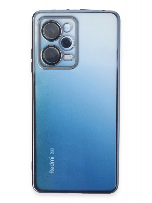 Redmi Note 12 Pro 5G Kılıf Lensli Silikon - Açık Mavi&hellip;
