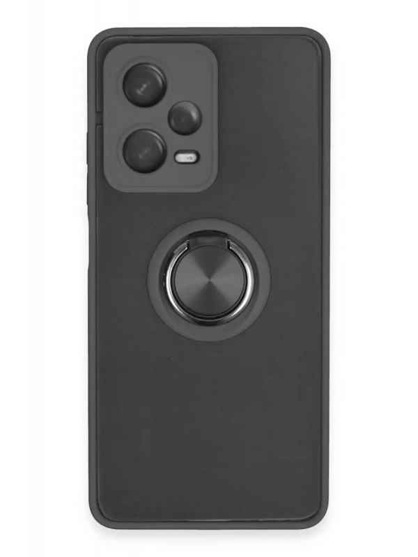 Yüzüklü Redmi Note 12 Pro 5G Kılıf Montreal Silikon&hellip;