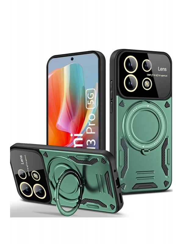 Redmi Note 13 Pro 4G Kılıf Joy Lens Standlı Kapak -&hellip;