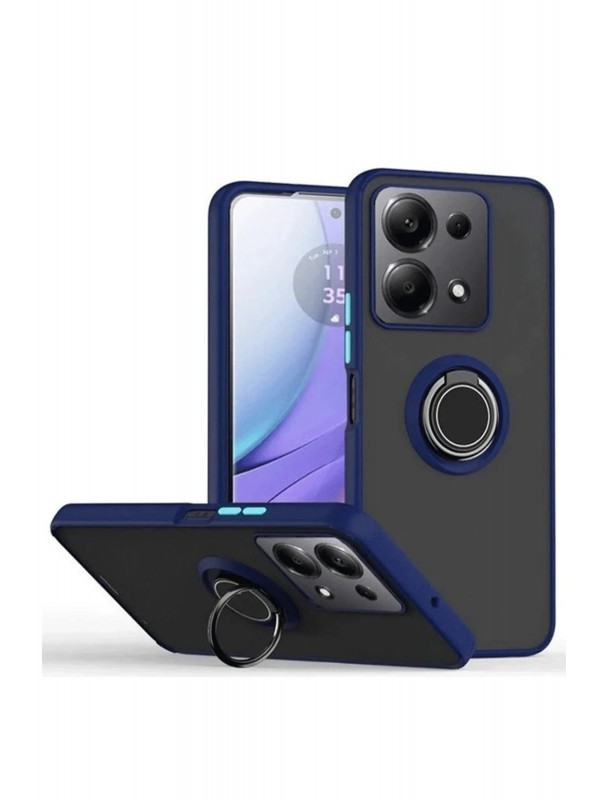 Yüzüklü Redmi Note 13 Pro 5G Kılıf Montreal Silikon… Yüzüklü Redmi Note 13 Pro 5G Kılıf Montreal Silikon…