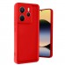 Redmi Note 14 4G Kılıf Viera Silikon - Kırmızı Redmi Note 14 4G Kılıf Viera Silikon - Kırmızı