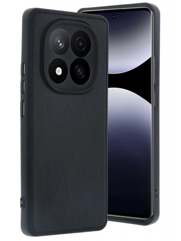Redmi Note 14 Pro 4G Kılıf Aras Deri Kapak - Siyah&hellip;