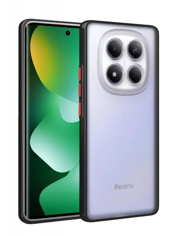 Redmi Note 15 4G Montreal Silikon Kapak - Siyah… Redmi Note 15 4G Montreal Silikon Kapak - Siyah…