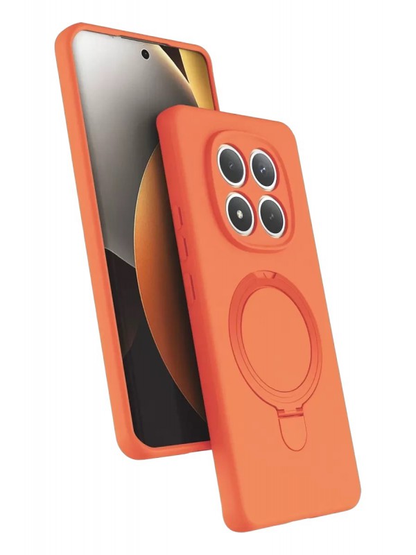Redmi Note 15 4G Regal Magsafe Standlı Kapak - Turuncu&hellip;