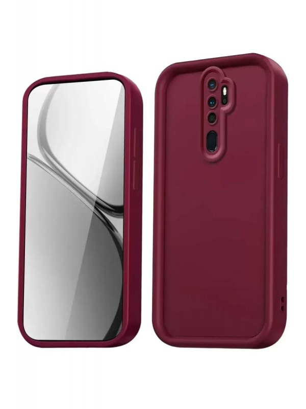 Redmi Note 8 Pro Kılıf Viera Silikon - Bordo&hellip;