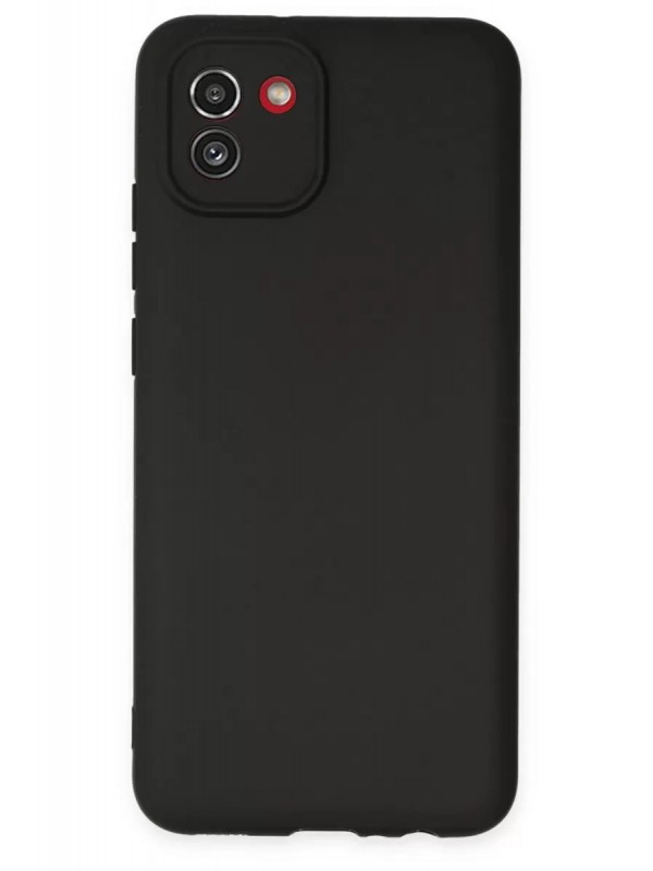 Samsung Galaxy A03 Kılıf First Silikon - Siyah&hellip;