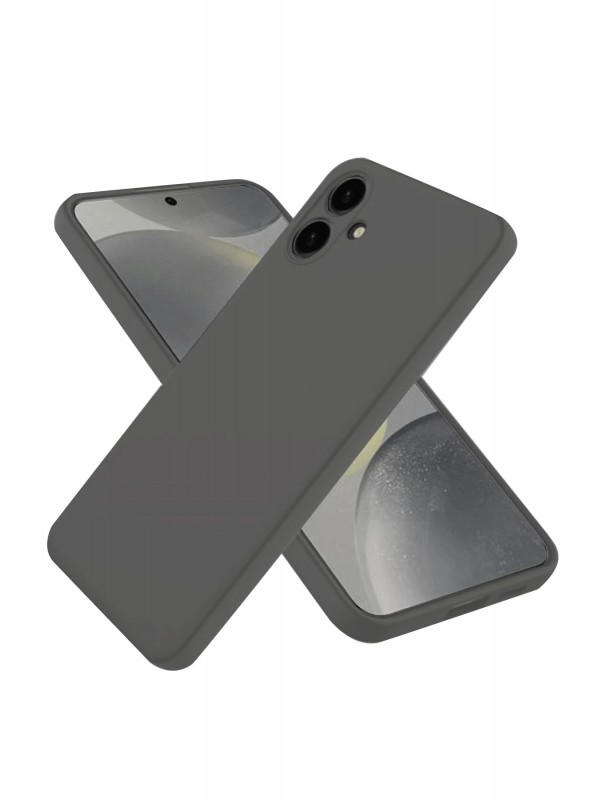 Samsung Galaxy A06 Kılıf First Silikon - Gri&hellip;