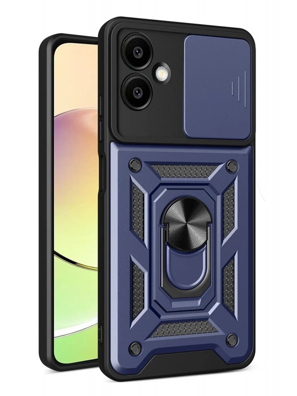 Yüzüklü Samsung Galaxy A07 4G Pars Lens Silikon -&hellip;