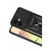 Yüzüklü Samsung Galaxy A07 4G Pars Lens Silikon - Siyah Yüzüklü Samsung Galaxy A07 4G Pars Lens Silikon - Siyah