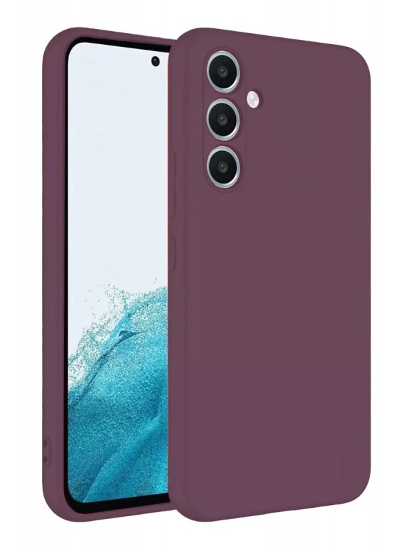 Samsung Galaxy A16 5G Kılıf First Silikon - Mürdüm&hellip;