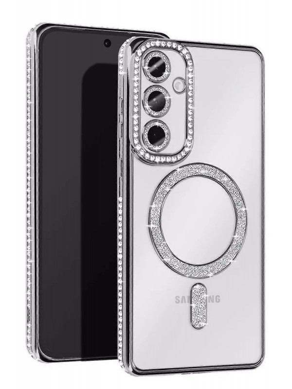 Gümüş Samsung Galaxy A17 5G Joke Simli Magneticsafe&hellip;