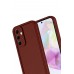 Samsung Galaxy A17 5G Viera Silikon - Bordo