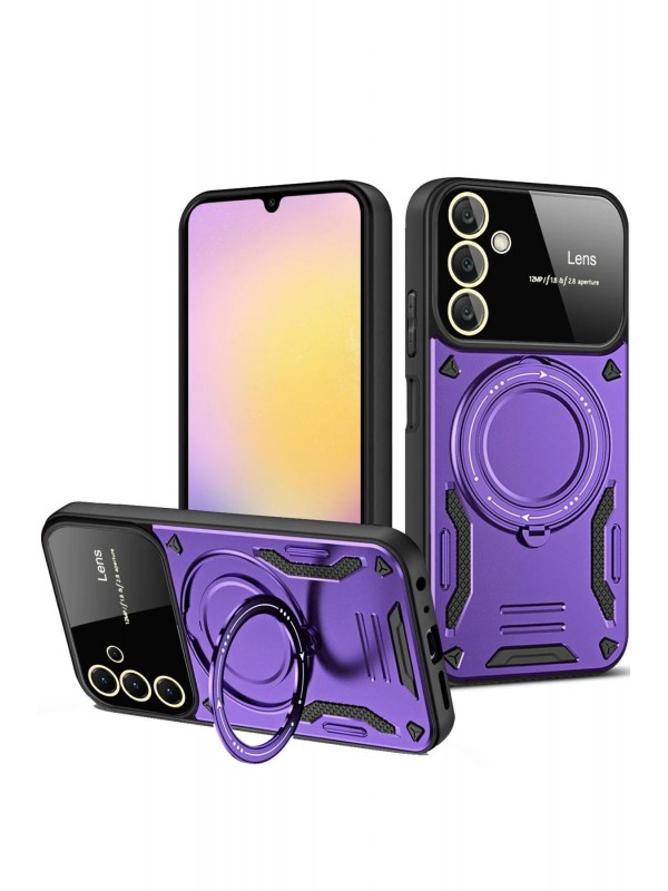 Samsung Galaxy A25 5G Kılıf Joy Lens Standlı Kapak -&hellip;