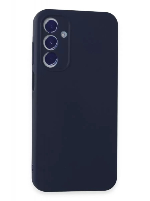 Samsung Galaxy A55 5G Kılıf First Silikon - Lacivert&hellip;