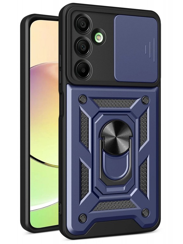 Yüzüklü Samsung Galaxy A56 Kılıf Pars Lens Silikon -&hellip;